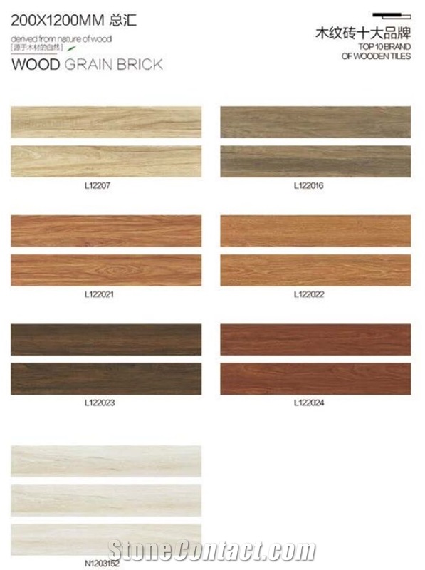Factory Supply Tile That Looks Like Brick,Wood Grain Tile in Flooring