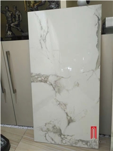 Foshan Calacatta Marble Look Ceramic Porcelain Big Size Floor Tiles