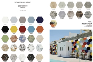 Hexagon Wooden Tile,Porcelain Hexagon Wood Look Tile Wholesale