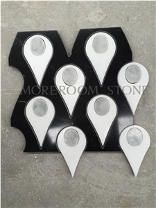 Marble Shell Mosaic Mother Of Pearl for Wall Background