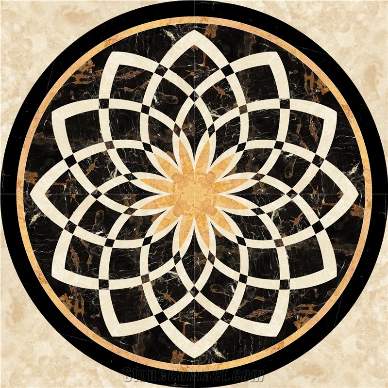 Round Marble Medallion,Tile Medallion in Tile and Flooring