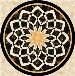 Round Marble Medallion,Tile Medallion in Tile and Flooring