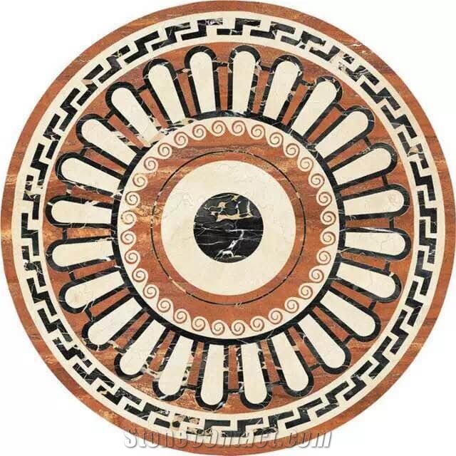 Round Marble Medallion,Tile Medallion in Tile and Flooring