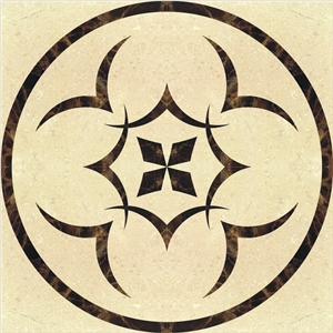 Stone Waterjet Medallion Custom Design Flooring Manufacturer