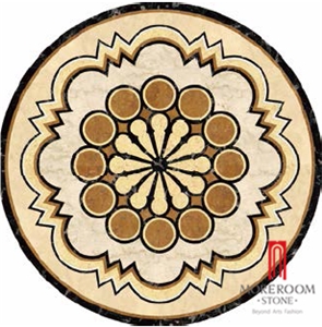 Water Jet Medallions Porcelain Tile Patterns