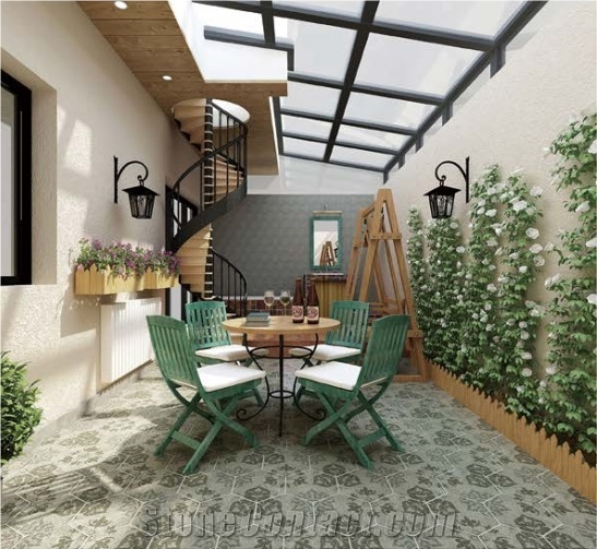 Wholesale Various High Quality Hexagon Wooden Tile,Wood Porcelain Tile Supplier