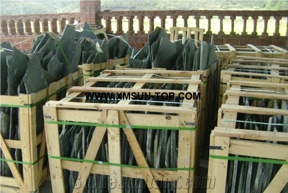 Green Slate Crazy Paving Tiles/Green Slate Loose Crazy Paving Stone/Green Slate Flagstone Walkway Pavers/Slate Random Flagstone/Landscaping Stone