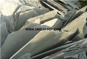 Green Slate Crazy Paving Tiles/Green Slate Loose Crazy Paving Stone/Green Slate Flagstone Walkway Pavers/Slate Random Flagstone/Landscaping Stone