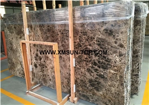 On Sale:Dark Emperador Marble Slab(Thickness:1.6-1.7cm), B Grade Quality/Ramona Brown Marble Tile& Slab/Cheap Castanho Imperador Escuro Panels