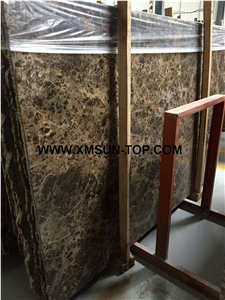 On Sale:Dark Emperador Marble Slab(Thickness:1.6-1.7cm), B Grade Quality/Ramona Brown Marble Tile& Slab/Cheap Castanho Imperador Escuro Panels