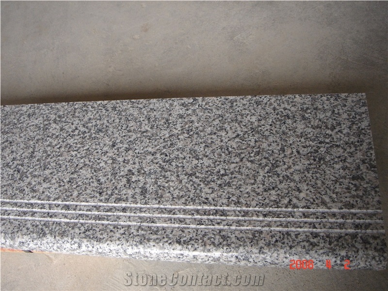 G623 Granite Stairs,Rose Beta Grey Granite,Chinese Grey Granite G623 Steps & Stairs ,Barry White Staircse,Bianco China Stair Threshold,China Bianco