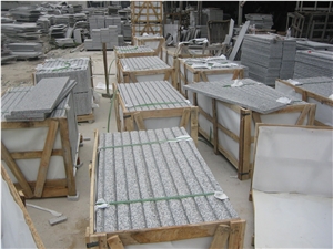 G623 Granite Stairs,Rose Beta Grey Granite,Chinese Grey Granite G623 Steps & Stairs ,Barry White Staircse,Bianco China Stair Threshold,China Bianco