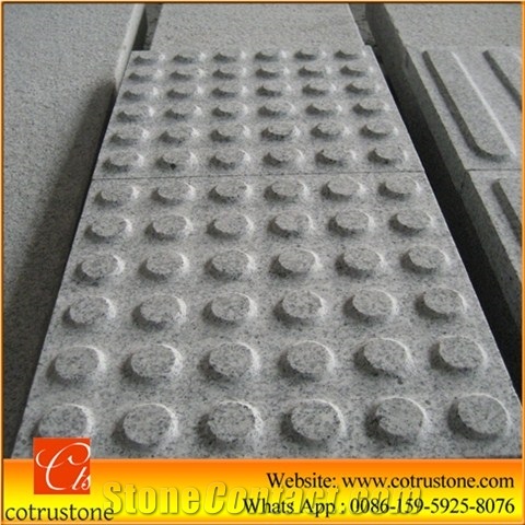 G664 Granite Blind Stone Pavers, Pink Granite Blind Paving Stone,G664 Luoyuan Red Granite Blind Paving Stones/Walkway Pavers/Landscaping Pavers Road