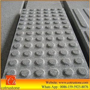 G664 Granite Blind Stone Pavers, Pink Granite Blind Paving Stone,G664 Luoyuan Red Granite Blind Paving Stones/Walkway Pavers/Landscaping Pavers Road