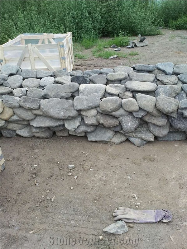 Garden Boulders,Garden Rock Stone,Landscaping Stone,Natural Limestone Palisade, Round Stone, Garden Rock, Rock Pebble & Gravel, Alpine Walling
