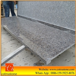 Imperial Brown Granite Polished, Edge Polishing Kitchen Countertops,Worktop,Bench Top,Bar Top,Cafe-Imperial Granite Kitchen Top,Countertop Own Factory
