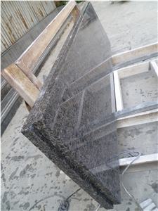 Imperial Brown Granite Polished, Edge Polishing Kitchen Countertops,Worktop,Bench Top,Bar Top,Cafe-Imperial Granite Kitchen Top,Countertop Own Factory