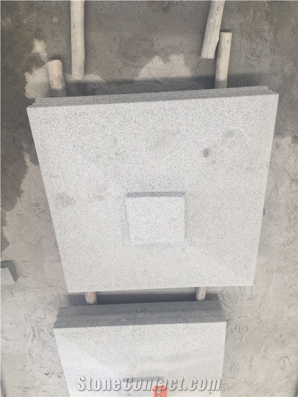 Grey Granite G633 Custom Cast Stone Pier Caps