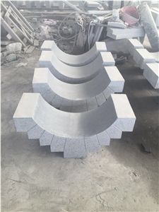 Grey Granite G633 Custom Cast Stone Pier Caps