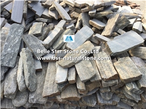 Pink Quartzite Field Stone,Quartzite Loose Ledge Stone,Pink Quartzite Thin Stone Veneer,Quartzite Stone Wall Cladding,Wall L Corner Stone