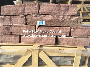 Red Sandstone Field Stone,Sandstone Siding Stone,Red Sandstone Retaining Wall,Red Wall Cladding,Sandstone Ledge Stone,Red Sandstone Thin Stone Veneer