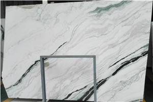 China Panda White Marble with Grey Vein Tiles & Slabs, Marble Wall Covering Tiles, Marble Floor Covering Tiles