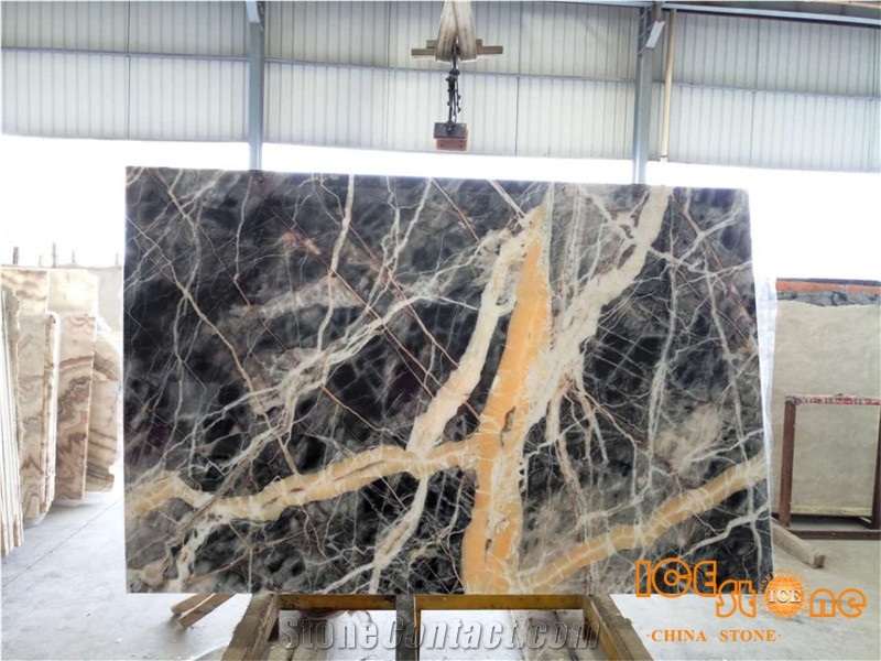 Black Jungle Marble Slabs Tiles/China Multicolor Marble Tiles/Wall Covering Building Tiles/Floor Covering Tiles/Black Marble Pattern