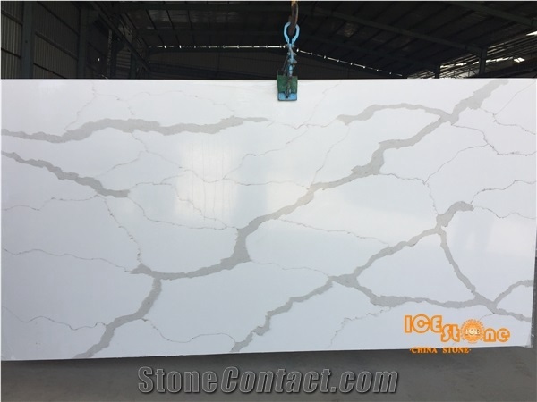 Factory Price Crystallized Marble Slabs, Artifical White Marble, Artifical Stone Slabs & Tiles, White Slabs for Countertop, Cut to Size for Project