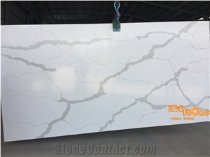 Factory Price Crystallized Marble Slabs, Artifical White Marble, Artifical Stone Slabs & Tiles, White Slabs for Countertop, Cut to Size for Project