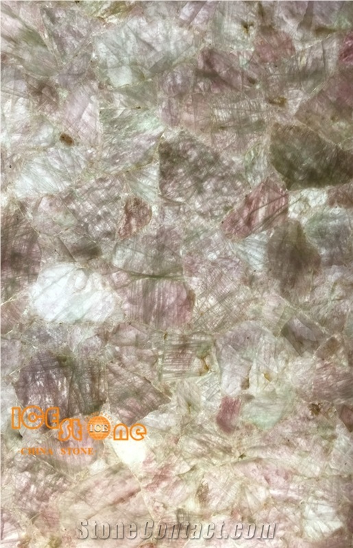 Pink Crystal Semiprecious Sinks/Countertop/Semiprecious Stone/Precious Stone/Semiprecious Stone Basins/Semi Precious Stone Square Basins