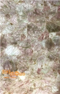 Pink Crystal Semiprecious Sinks/Countertop/Semiprecious Stone/Precious Stone/Semiprecious Stone Basins/Semi Precious Stone Square Basins