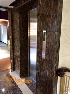 Tiger Eyes Stone Slabs & Tiles/Semi-Precious Peterified Wood/Agete/Lapiz/Crystal/Semi-Precious Luxious/Semi-Precious/Semi-Precious Slabs
