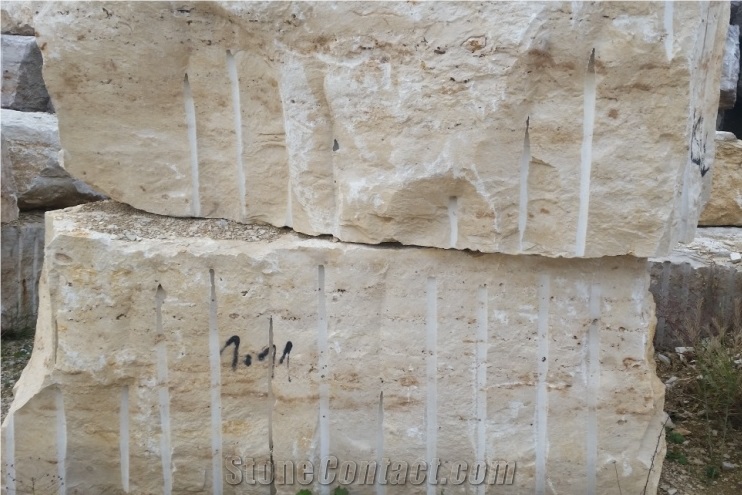 Jura Beige Limestone Block, Germany Beige Limestone
