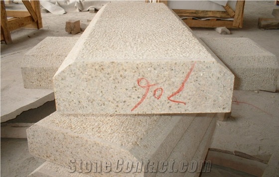 G603 Grey Granite Road Kerb Stone