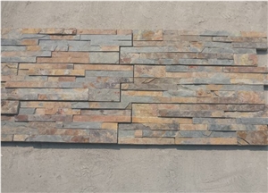 Back Concrete Culture Stone Wall Panels,Wall Cladding,Rusty Yellow Wall Cladding