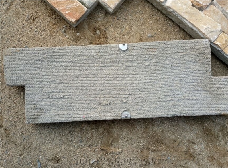 Back Concrete Culture Stone Wall Panels,Wall Cladding,Rusty Yellow Wall Cladding