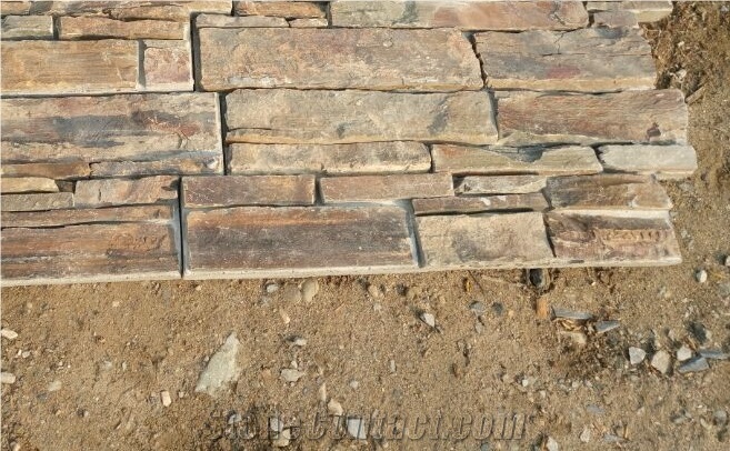 Back Concrete Ledge Stone,Concrete Cultured Stone,Slate Wall Panels/Cladding