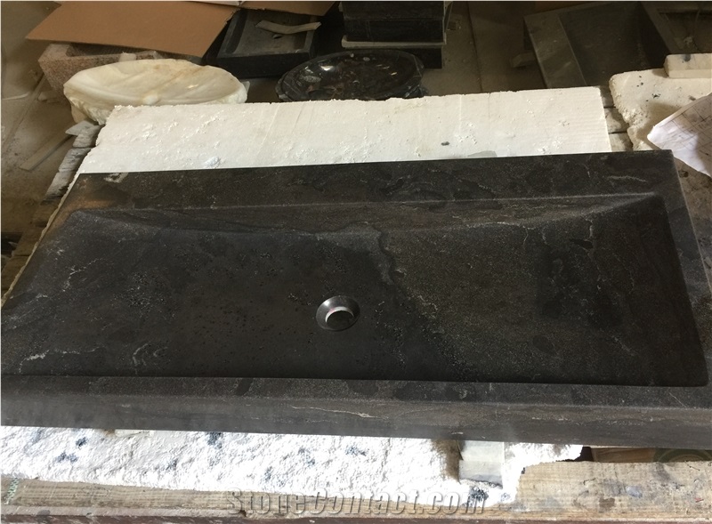 Blue Limestone Sinks,Bathroom Sinks,Wash Basins,Square Sinks,Vessel Sinks