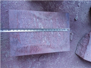 China Red Porphyry G 666 Red Cube Stone Paving Sets Polished Cleft