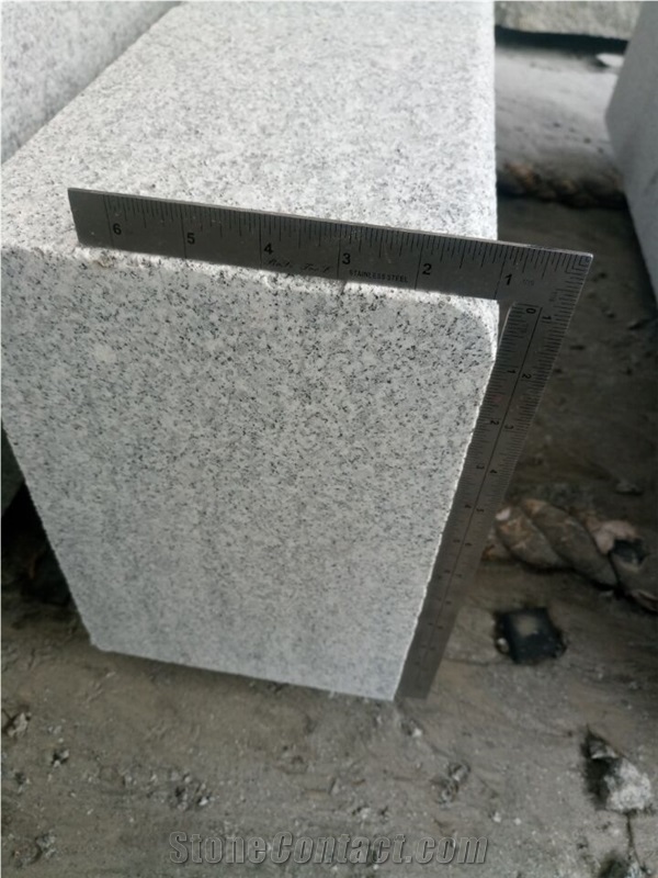 G603 New Balma Grey,Padang Light,Sesame White,Padang White,Bianco Crystal,China Sardinia,Crystal Grey,Gamma Bianco,Gamma White Kerbstone Curbstone