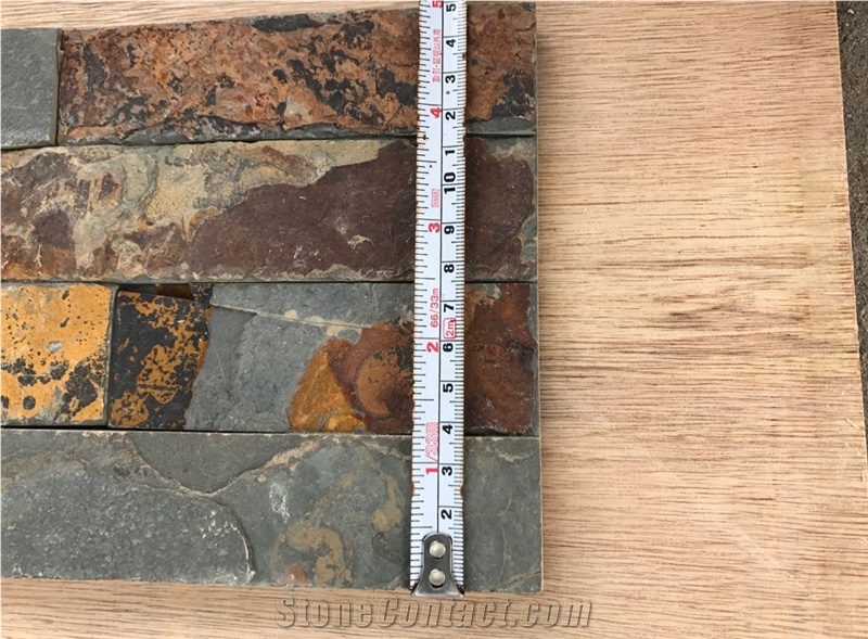 Rusty Slate Tiles,Wall Cladding,Ledge Stone,Culture Stone Wall Panels,Split Face Culture Stone,Culture Stone Wall Corner