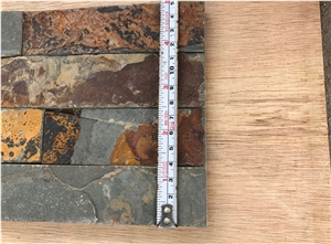 Rusty Slate Tiles,Wall Cladding,Ledge Stone,Culture Stone Wall Panels,Split Face Culture Stone,Culture Stone Wall Corner