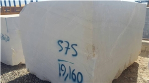 White Crystal, Iran White Marble Block