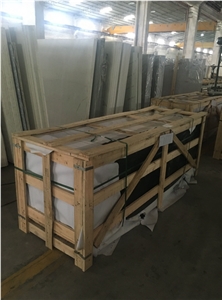 Pure White Quartz Stone Slabs & Tiles/Solid Surface Engineered Stone Wall Tiles & Floor Tiles，Used for Countertop & Vanity Top