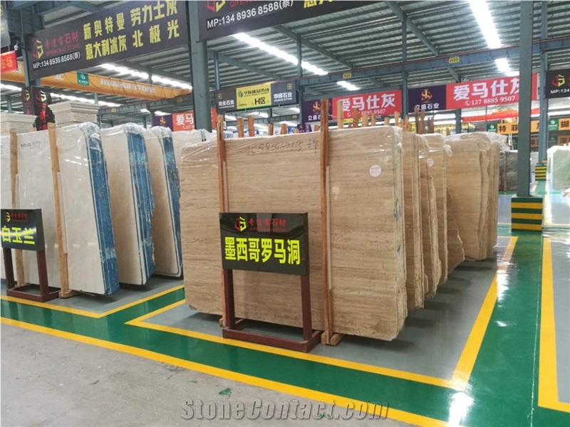 Roman Travertine Slabs & Tiles