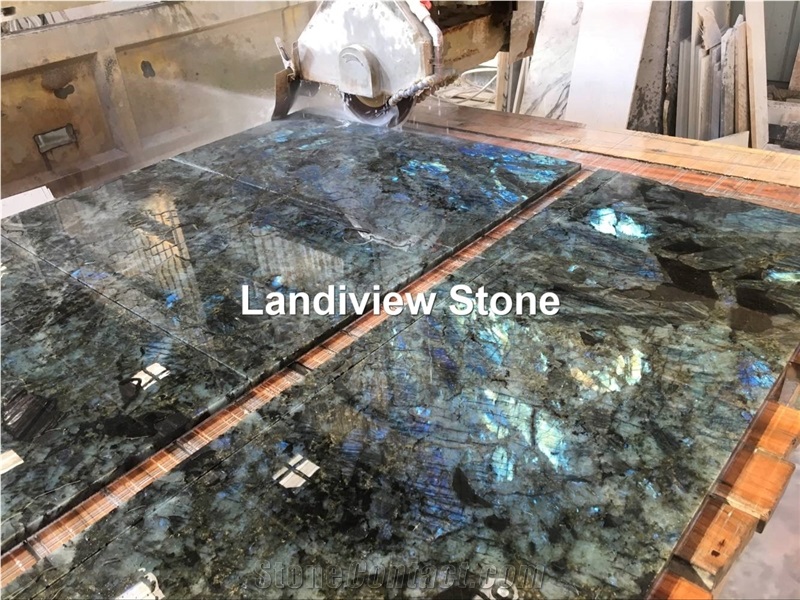 Lemurian Blue Granite Slabs