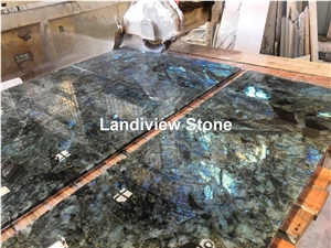 Lemurian Blue Granite Slabs