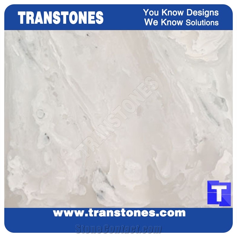 Crystallized Stone Artificial Onyx Interior Stone