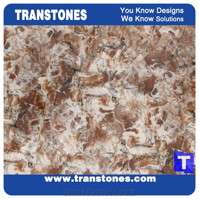 Engineered Solid Surface Durango Orange Artificial Onyx Tile,Translucent Yellow Alabaster Slab for Islands Top,Interior Glass Stones Backlit