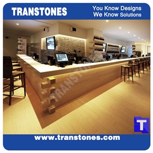 Solid Surface Beige Artificial Acrylic Marble Bar Top,Commercial Counters,Bench Bar Worktop for Custom Backlit Solid Surface Beige Artificial Acrylic Marble Bar Top,Commercial Counters,Bench Bar Worktop for Custom Backlit